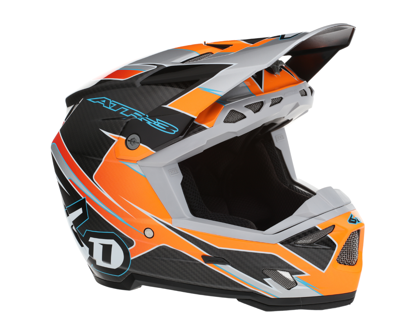 6D ATR-3 REFLEX GLOSS NEON ORANGE YOUTH HELMET