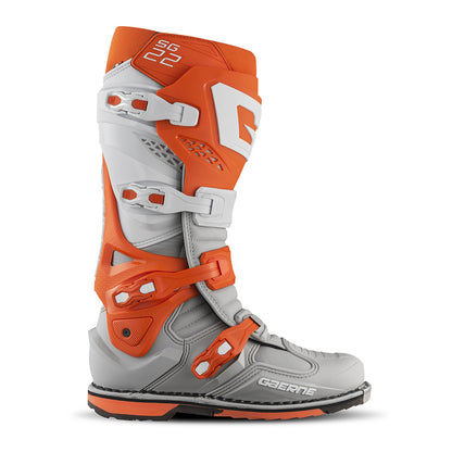 GAERNE SG-22 ORANGE/WHITE/GREY BOOTS