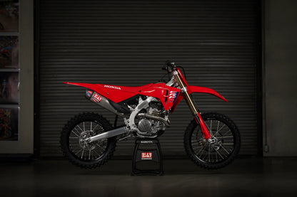YOSHIMURA HONDA CRF250R/CRF250RX 25-26 RS-12 STAINLESS FULL SYSTEM WITH CARBON END CAP