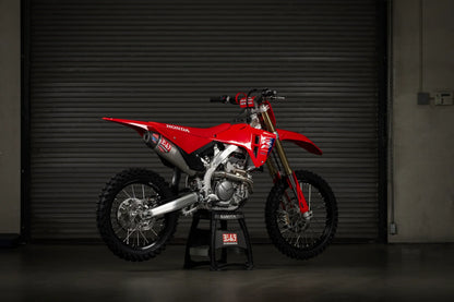 YOSHIMURA HONDA CRF250R/CRF250RX 25-26 RS-12 STAINLESS FULL SYSTEM WITH CARBON END CAP