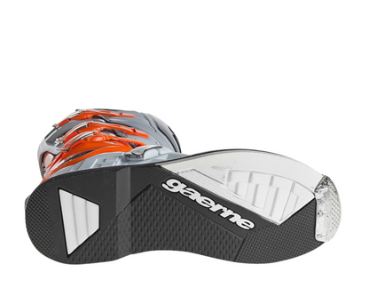 GAERNE SG-12 ORANGE/GREY/WHITE BOOTS