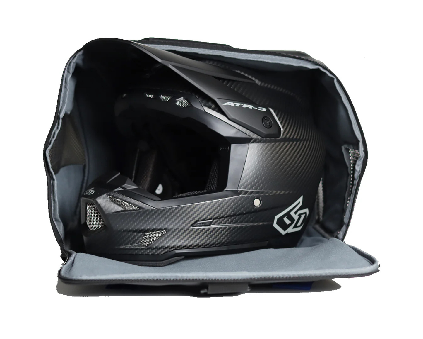 6D HELMETS ATR-3 BLACK SIDE ZIP HELMET BAG