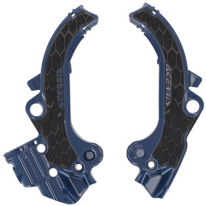ACERBIS KTM SX 65 24-26 | HUSQVARNA TC65 24-26 | GASGAS MC65 24-26 BLUE/BLACK X-GRIP FRAME GUARD