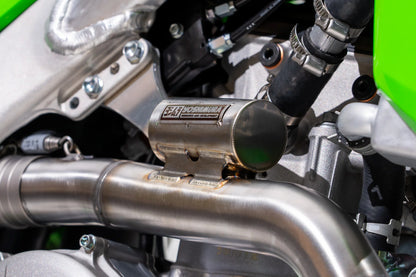 YOSHIMURA KAWASAKI KX450F/KX450X 24-26 RS-12 STAINLESS FULL SYSTEM - 2026 UPDATED