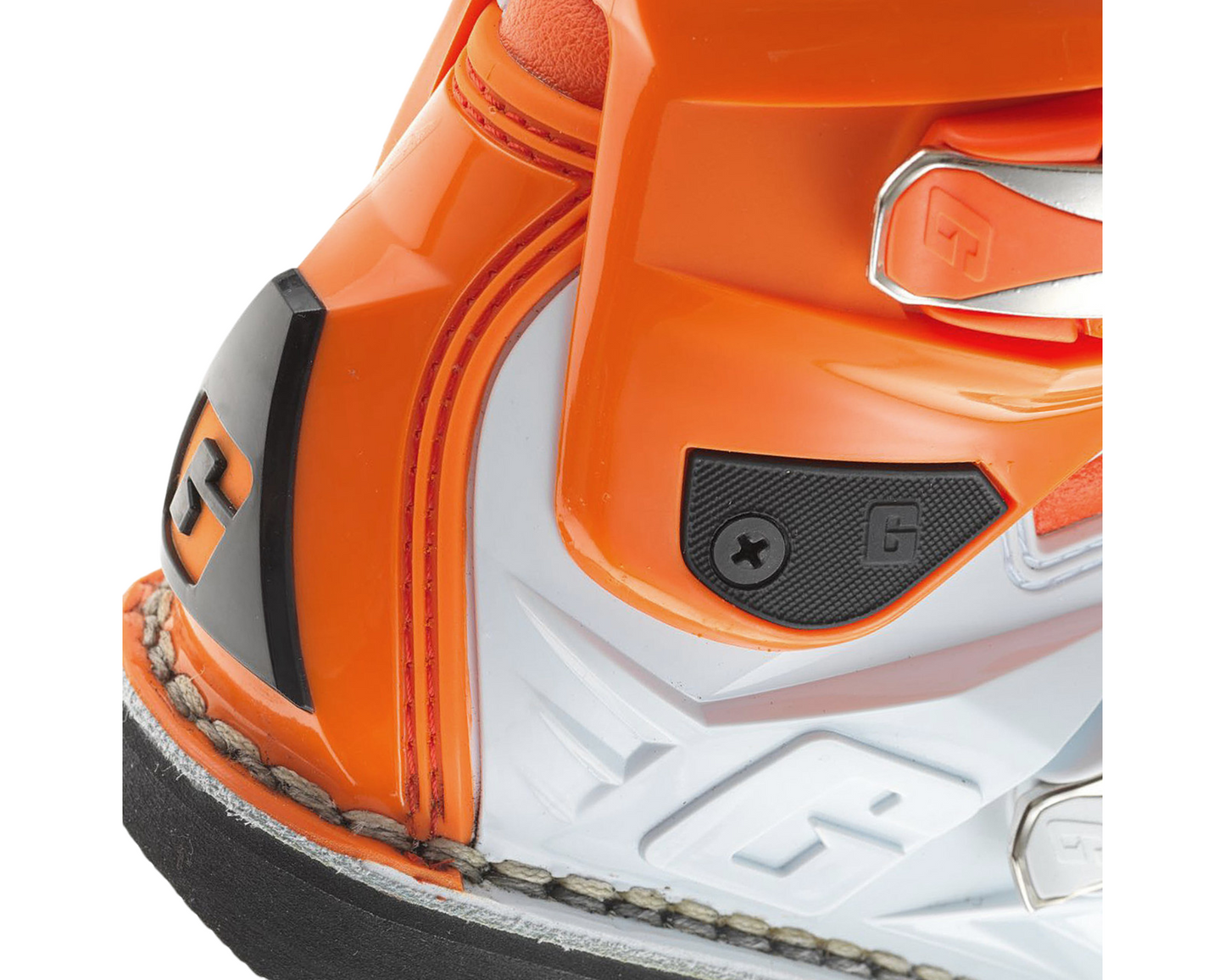 GAERNE SG-12 ORANGE/GREY/WHITE BOOTS