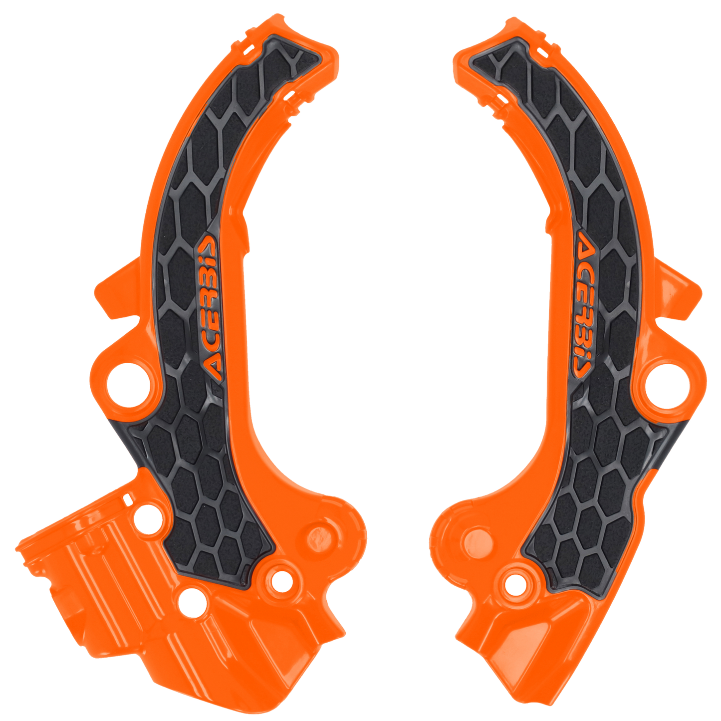 ACERBIS KTM SX 65 24-26 | HUSQVARNA TC65 24-26 | GASGAS MC65 24-26 ORANGE/BLACK X-GRIP FRAME GUARD