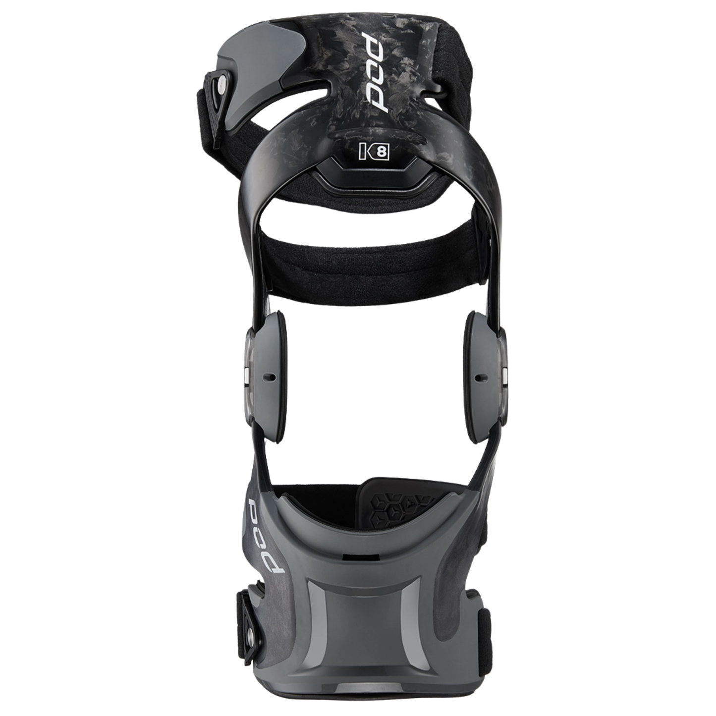 POD K8 3.0 CARBON / GRAPHITE RIGHT KNEE BRACE