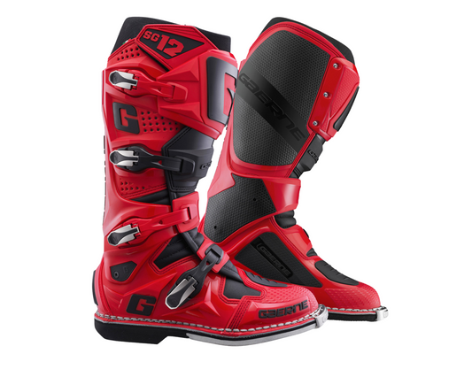 GAERNE SG-12 RED/BLACK BOOTS