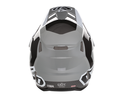 6D ATR-3 PURE GLOSS WHITE HELMET