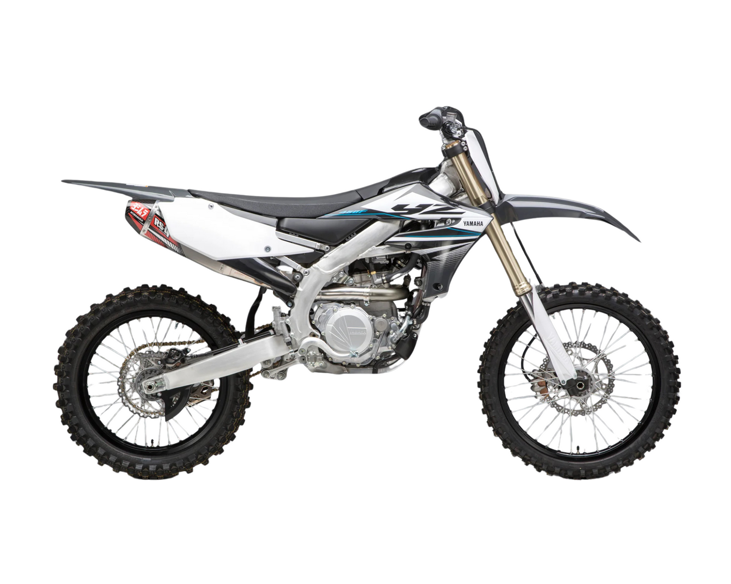 YOSHIMURA YAMAHA YZ450F 18-22 YZ450FX/WR450F 19-23 RS-4 STAINLESS SLIP ON WITH CARBON END CAP