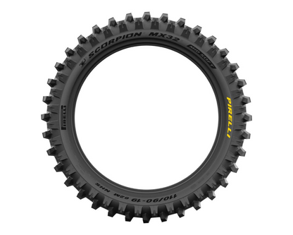 PIRELLI SCORPION MX32 2025 120/90-19 REAR 80/100-21 FRONT MID/SOFT TYRE SET