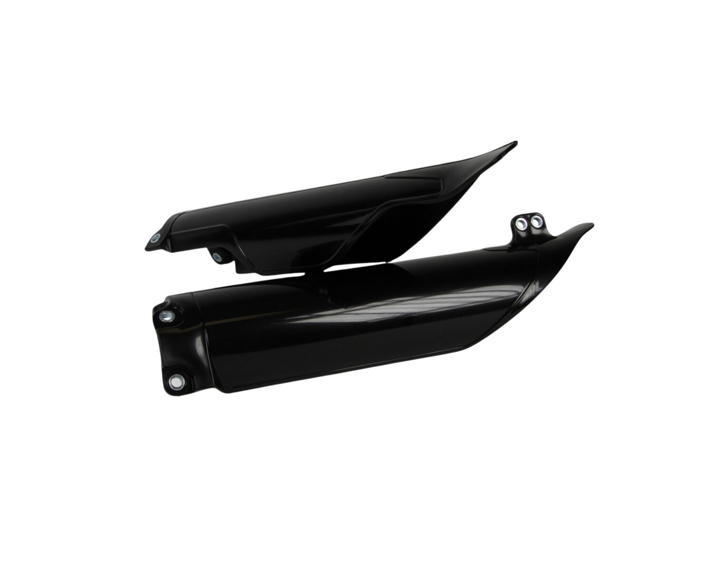 RTECH KAWASAKI KX250F 09-16 KX450F 09-15 BLACK FORK GUARDS