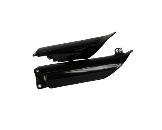 RTECH KAWASAKI KX250F 09-16 KX450F 09-15 BLACK FORK GUARDS