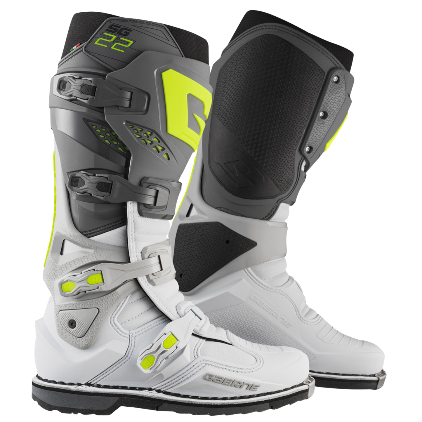 GAERNE SG-22 ANTHRACITE/WHITE/GREY BOOTS