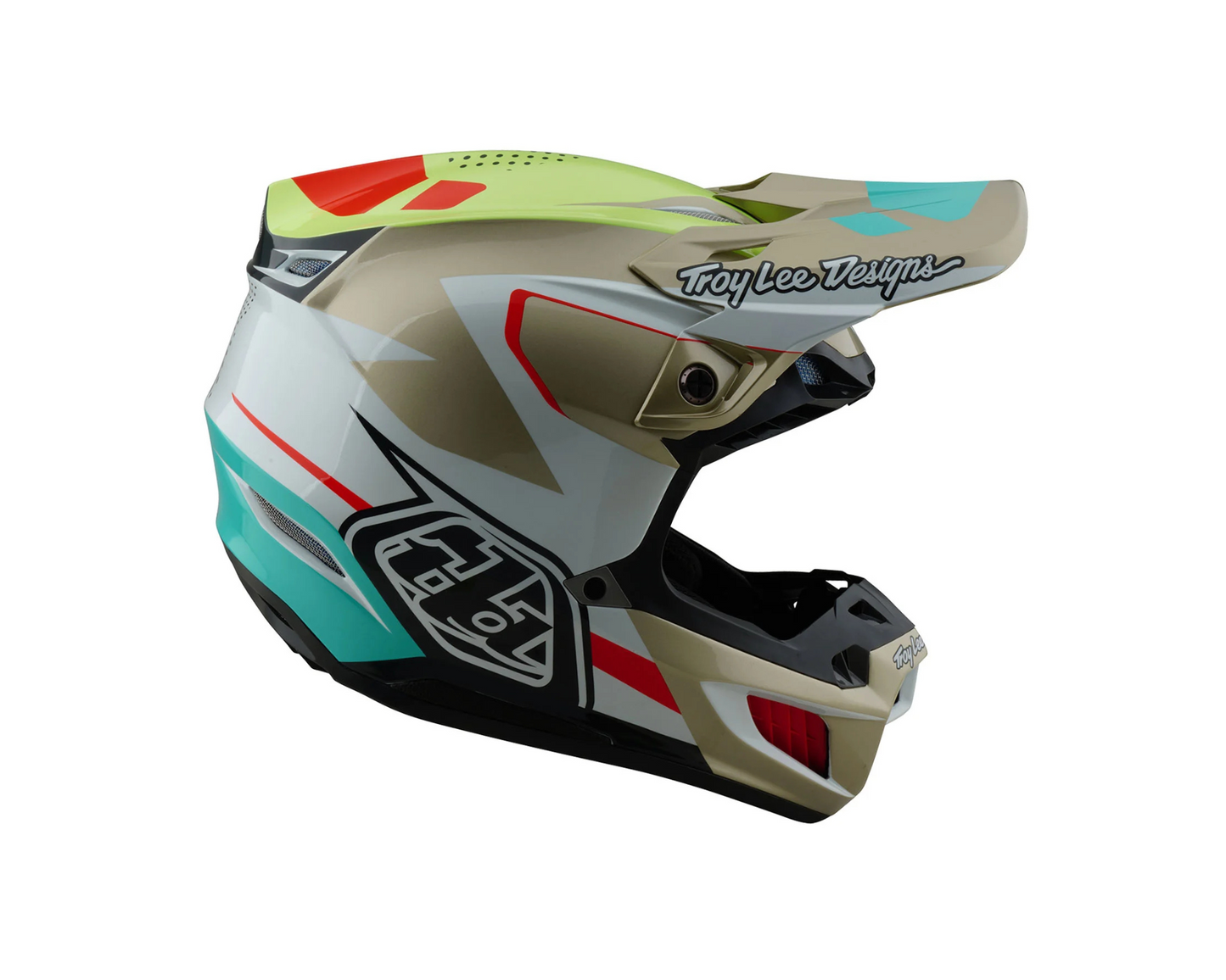 TROY LEE DESIGNS 2025 SE5 COMPOSITE OPTIC WHITE HELMET