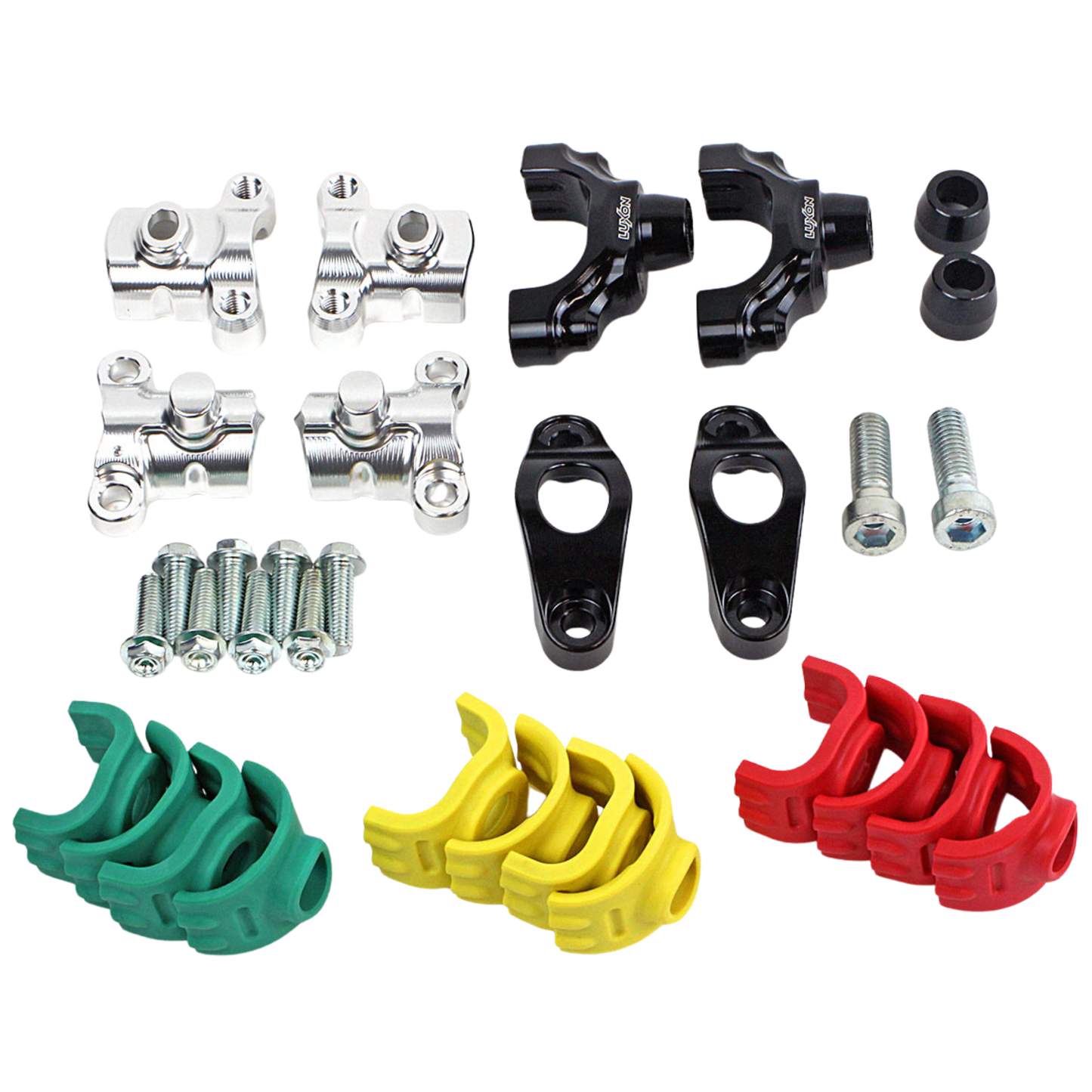 LUXON NEXUS CONE INTERFACE BAR MOUNTS HONDA CRF450R 02-27 CRF250R 04-27 CR125R / CR250R 00-07