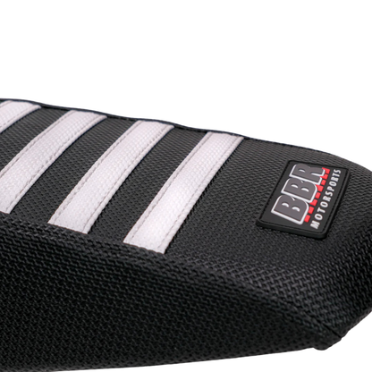 BBR MOTORSPORTS COMPLETE TALL SEAT HONDA CRF110F/CRF125F 19-26 WHITE/BLACK/BLACK