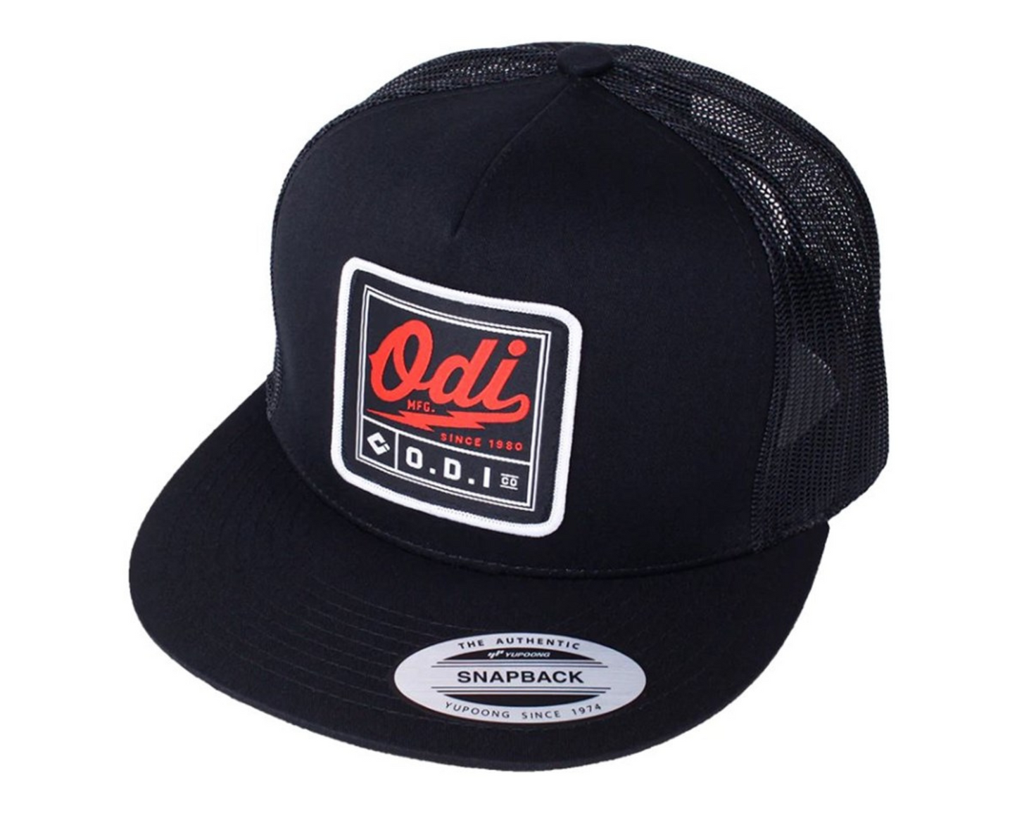ODI HEATER BLACK TRUCKER CAP