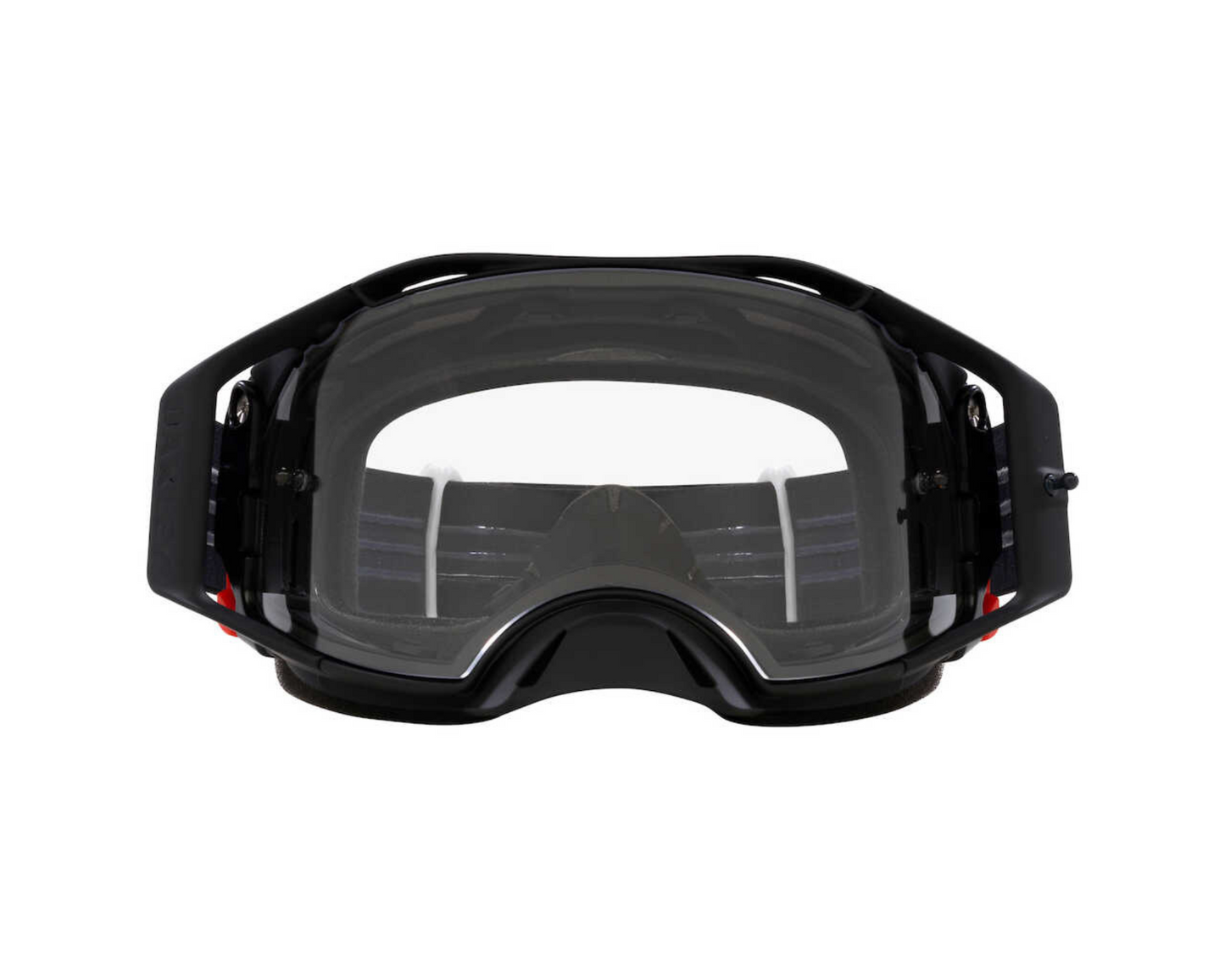 OAKLEY AIRBRAKE BLACK/WHITE CLEAR GOGGLES