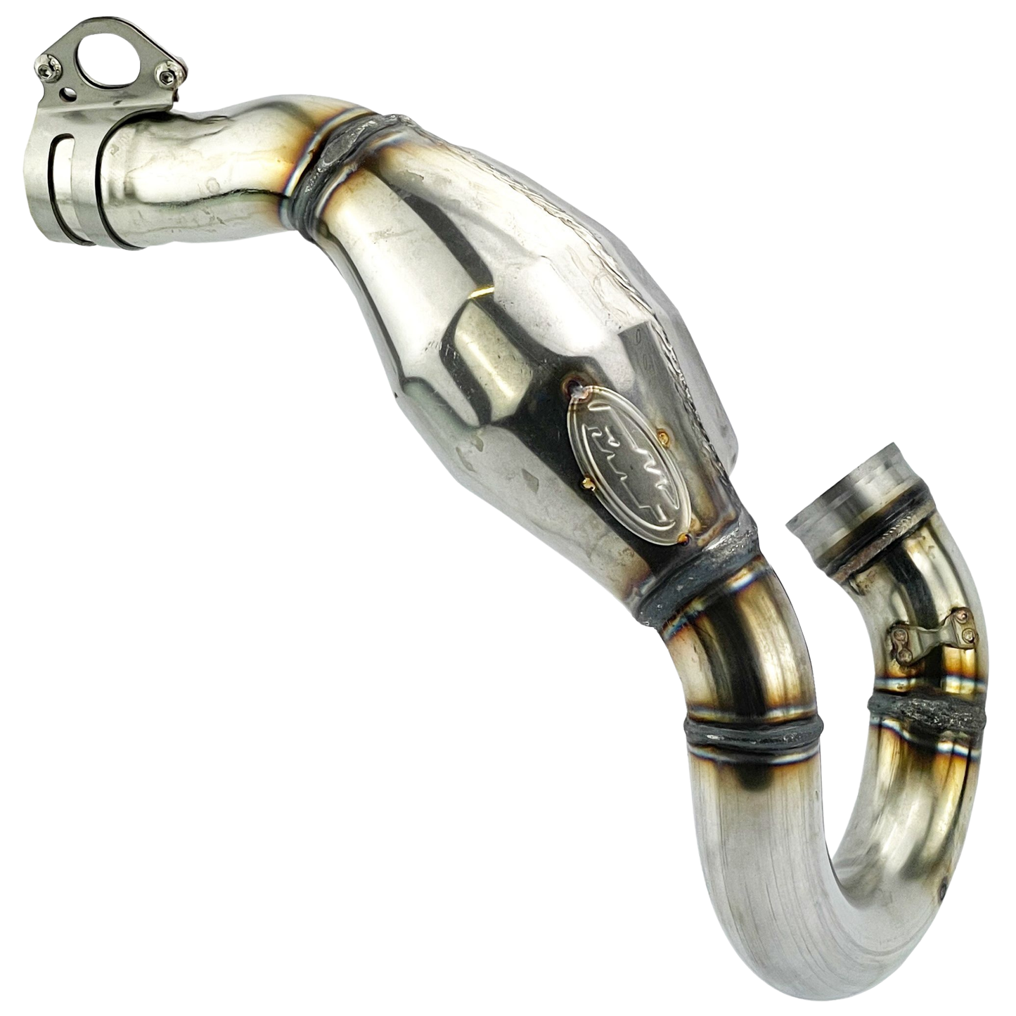 FMF KTM 350 SX-F/XC-F 19-22 / HUSQVARNA FC350/FX350 19-22 / GASGAS EX350F/MC350F 22-23 STAINLESS MEGABOMB HEADER PIPE