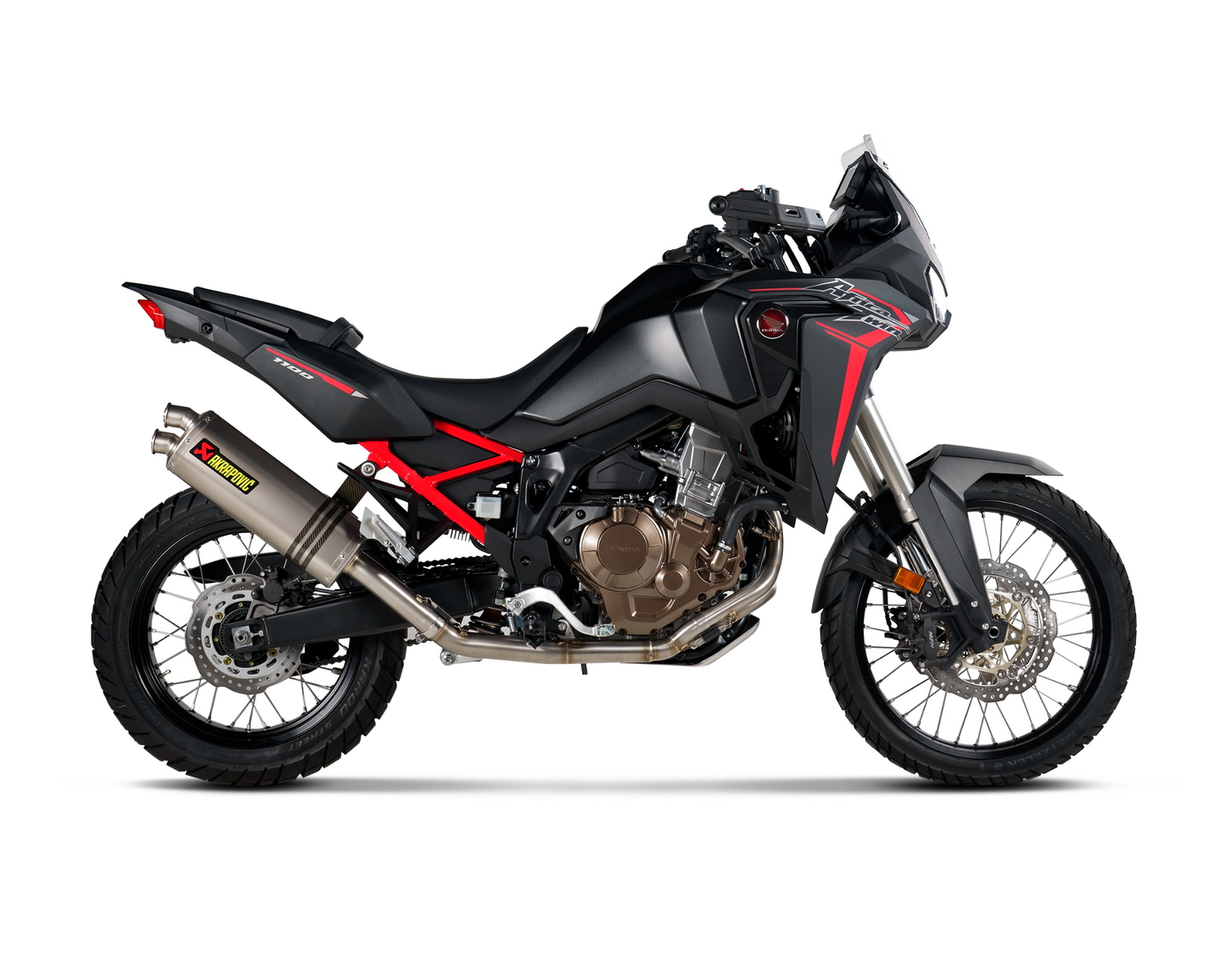 AKRAPOVIC HONDA CRF1100L AFRICA TWIN 20-24 RACING LINE TITANIUM SYSTEM