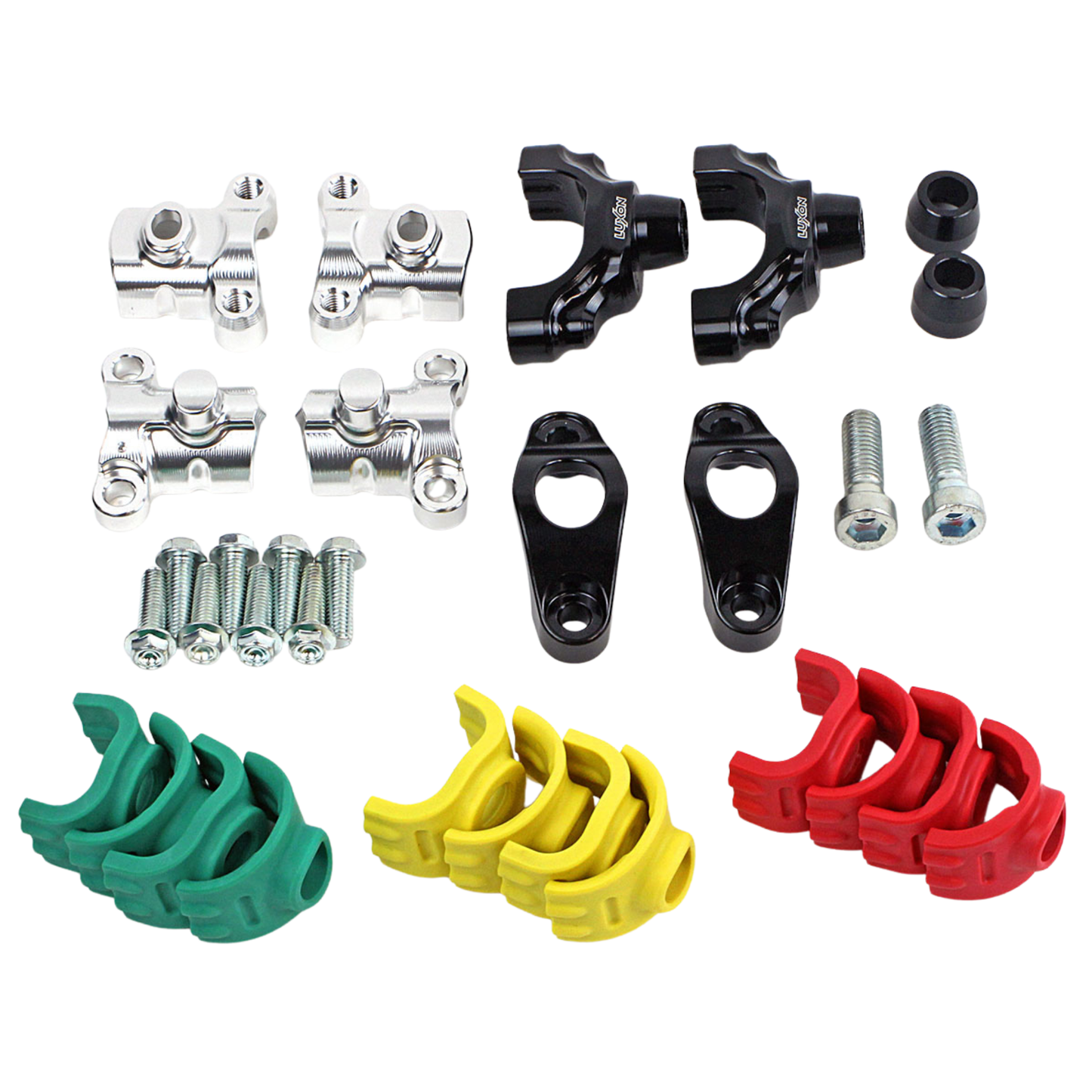 LUXON NEXUS CONE INTERFACE BAR MOUNTS YAMAHA YZ250F / YZ450F 14-27 WR250F / YZ250FX 15-27 WR450F / YZ450FX 16-27