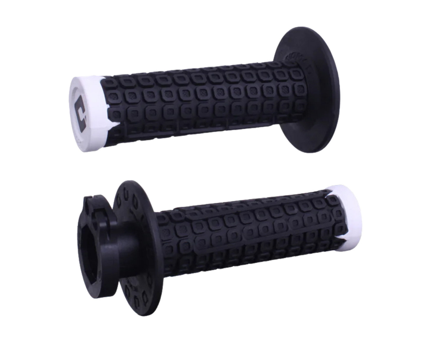 ODI NOMAD V2 LOCK ON GRIPS 2T / 4T BLACK/WHITE