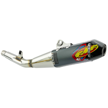 FMF KAWASAKI KX250F / KX250X 25-26 FACTORY 4.1 RCT STAINLESS SLIP-ON WITH CARBON END CAP
