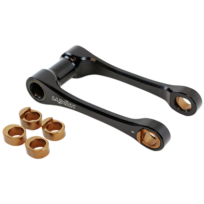 LUXON ADJUSTABLE LINK ARM WITH BEARINGS KTM SX/F/XC/F 23-24 / HUSQVARNA FC/FX/TC/TX 23-24 / GASGAS EX/MC 2024