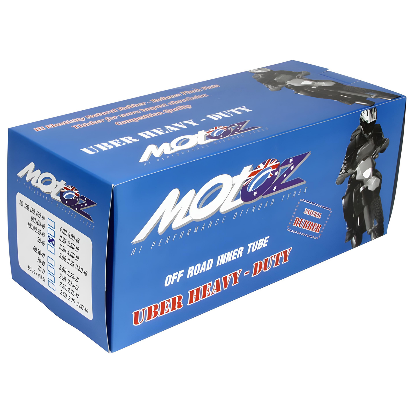 MOTOZ 110/120/130/140-18" ULTRA HEAVY DUTY 4MM TUBE