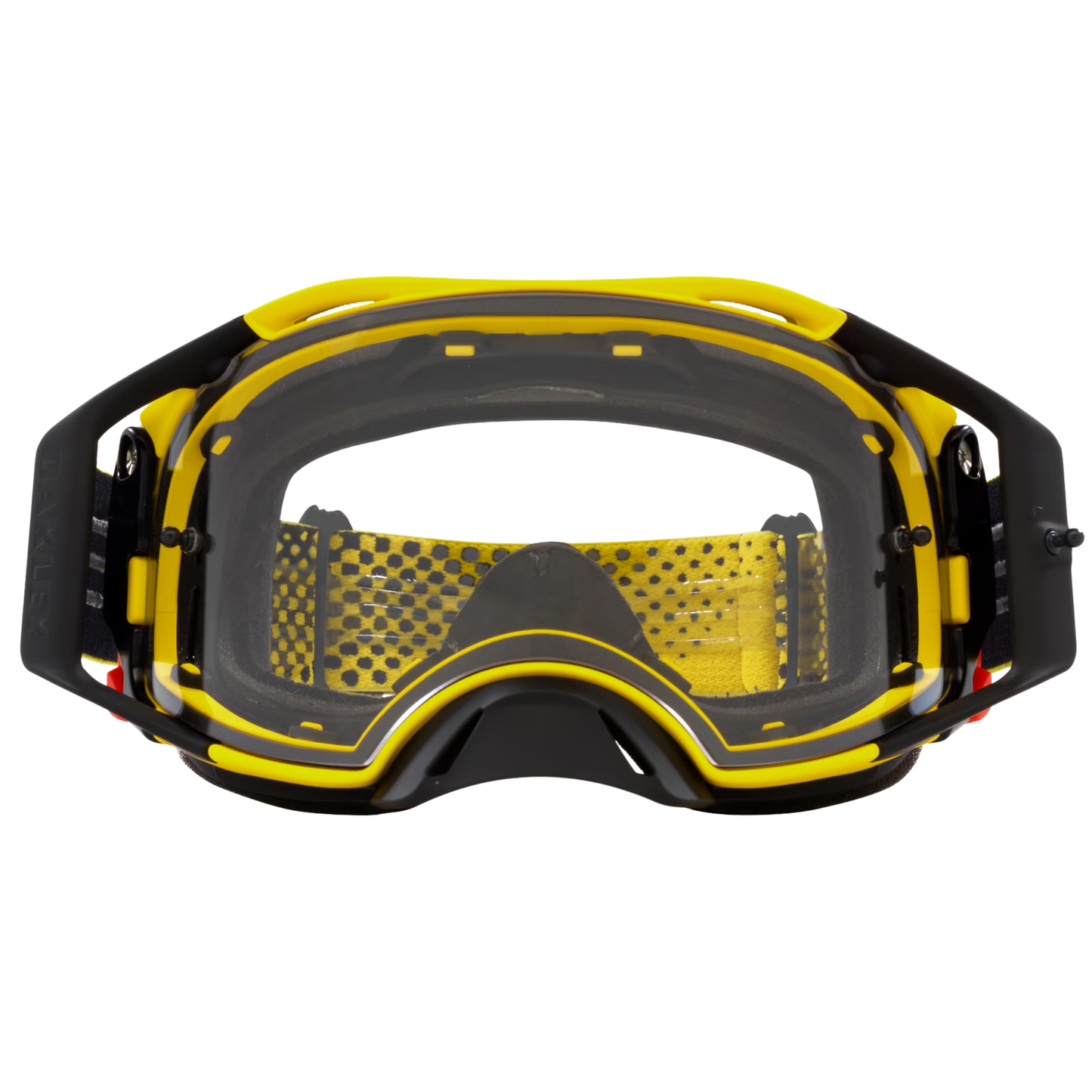OAKLEY AIRBRAKE MX YELLOW CLEAR GOGGLES