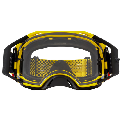 OAKLEY AIRBRAKE MX YELLOW CLEAR GOGGLES