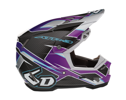 6D ATR-3 REFLEX GLOSS PURPLE HELMET