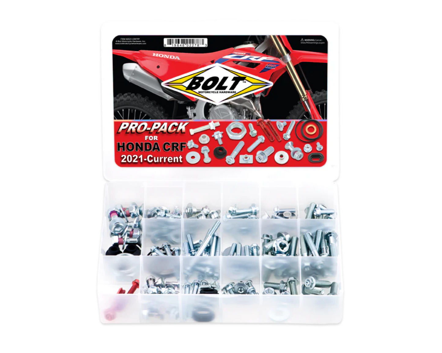BOLT HARDWARE HONDA CRF 21-25 PRO PACK HARDWARE KIT