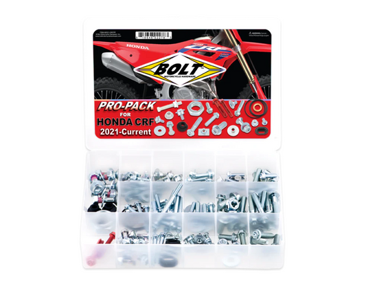 BOLT HARDWARE HONDA CRF 21-25 PRO PACK HARDWARE KIT