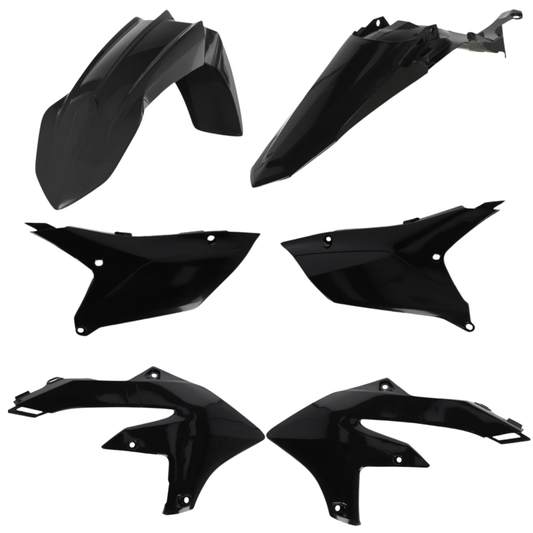 ACERBIS YAMAHA WR450F 24-26 WR250F 25-26 BLACK PLASTICS KIT