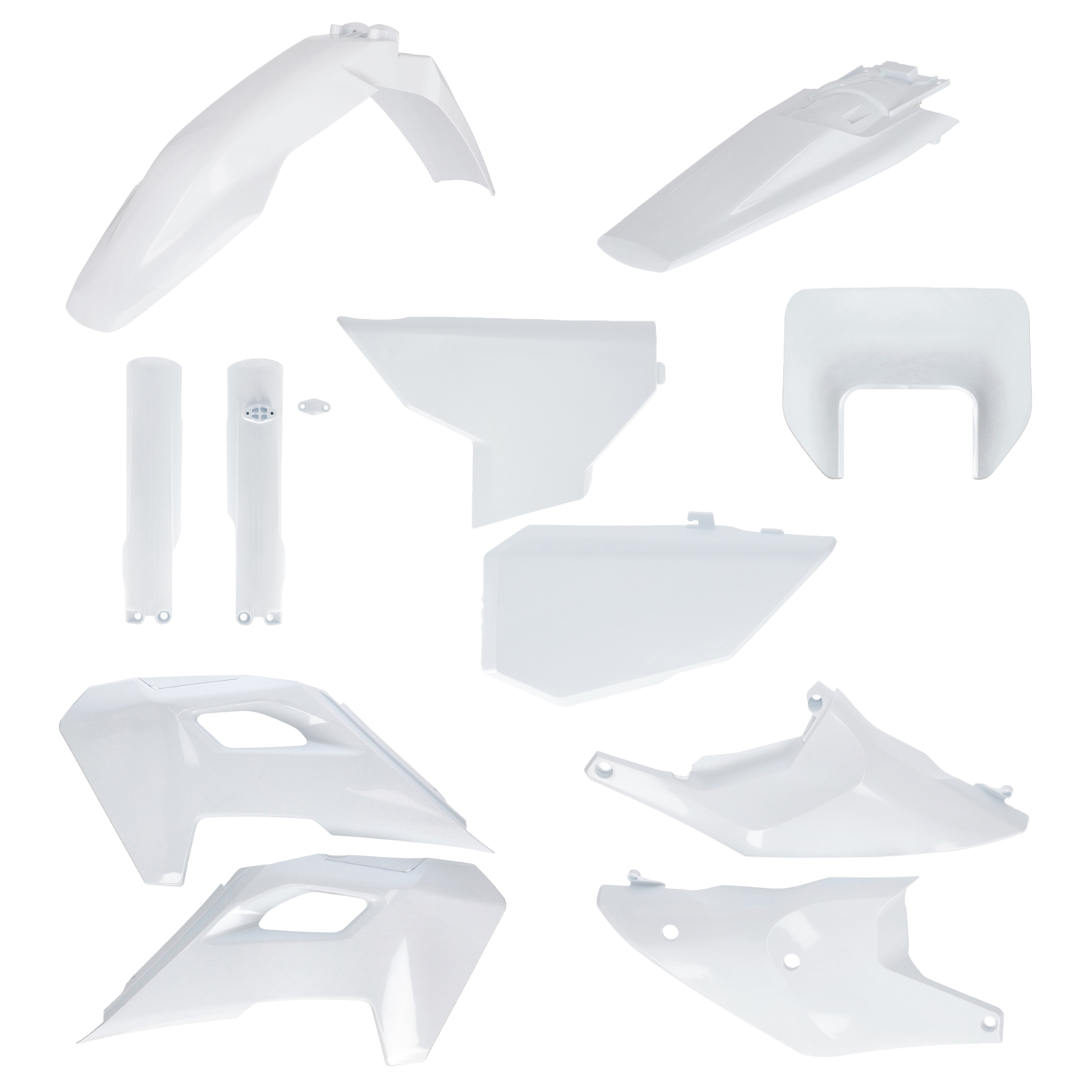 ACERBIS HUSQVARNA FE / TE 24-25 WHITE FULL PLASTICS KIT