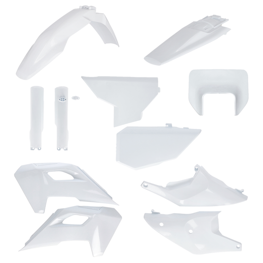 ACERBIS HUSQVARNA FE / TE 24-25 WHITE FULL PLASTICS KIT