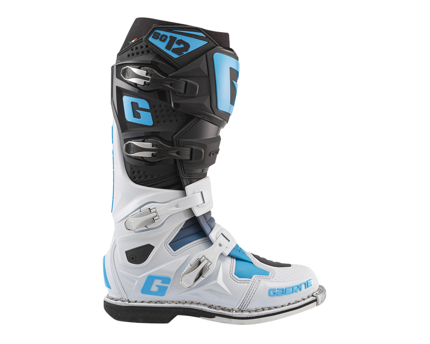 GAERNE LE SG-12 BLACK/WHITE/CAROLINA BLUE BOOTS