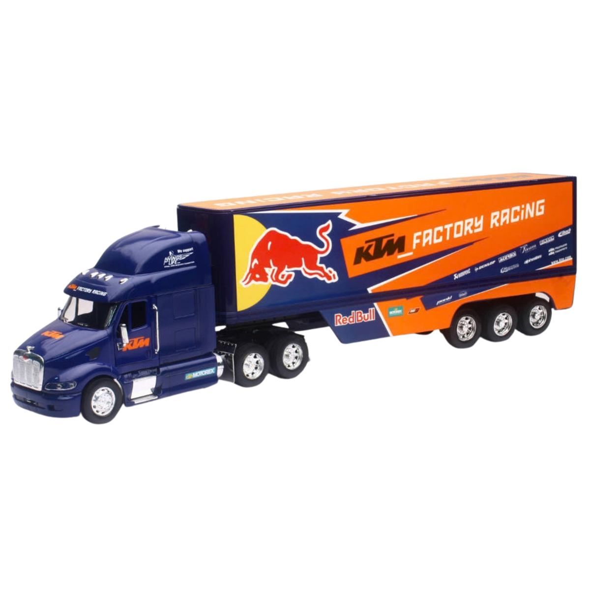 NEWRAY TOYS 1:32 SCALE REPLICA RED BULL KTM RACE TEAM TRUCK