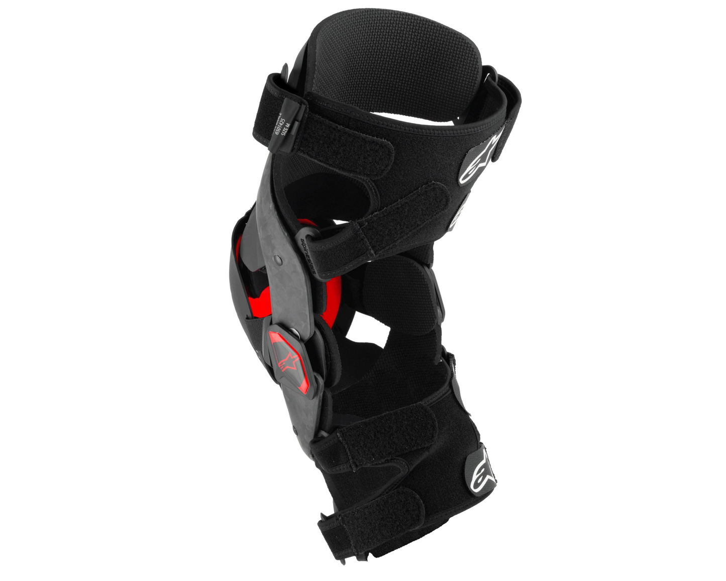 ALPINESTARS SUPERTECH RK-10 PLASMA BLACK/RED KNEE BRACE SET