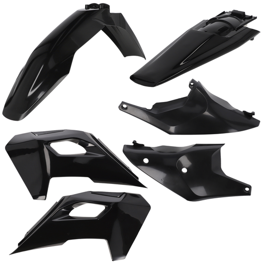 ACERBIS HUSQVARNA FE / TE 2026 BLACK PLASTICS KIT