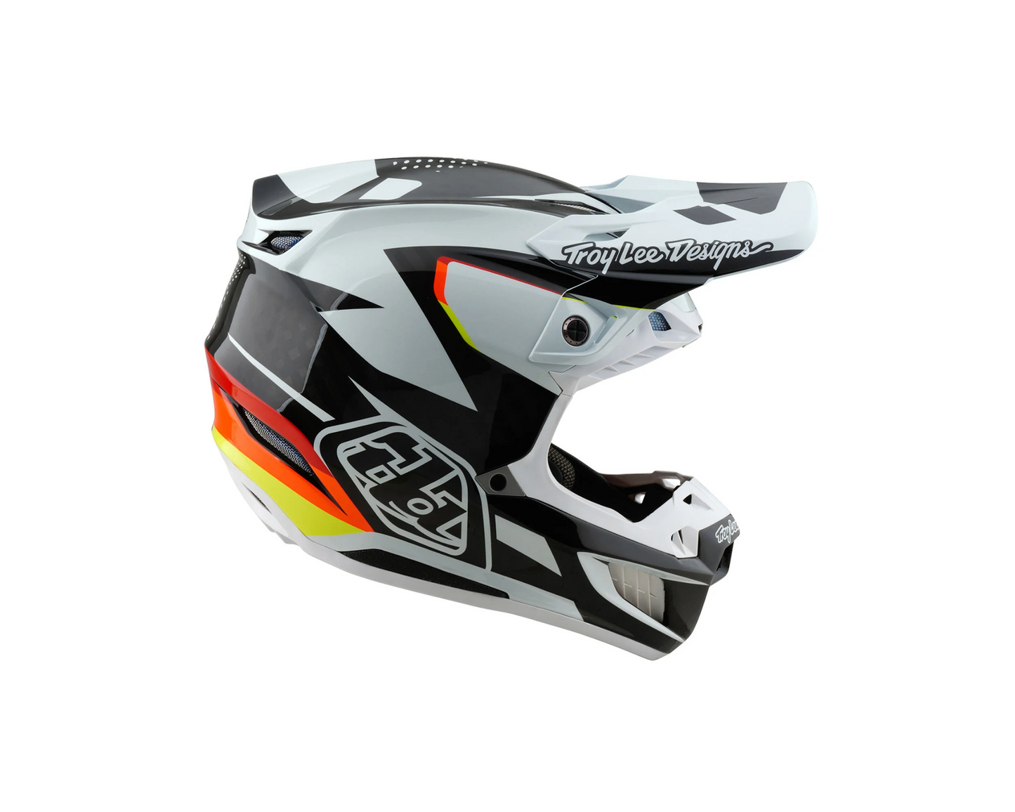 TROY LEE DESIGNS 2025 SE5 CARBON OPTIC BLACK HELMET