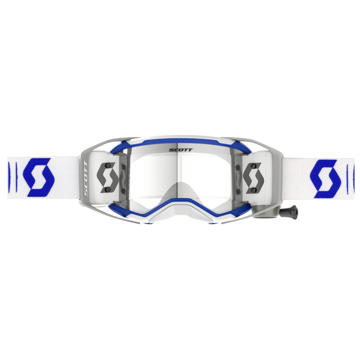 SCOTT PROSPECT 2.0 WFS DOPPLER WHITE/BLUE/CLEAR WORKS GOGGLES