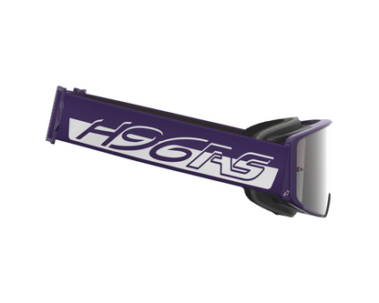 ALPINESTARS LE HUNTA96 HUNTER LAWRENCE SUPERTECH VISION PURPLE/WHITE SILVER MIRROR GOGGLES
