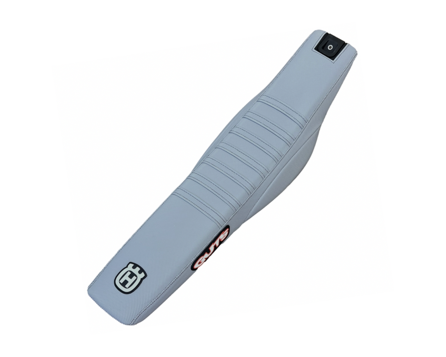 GUTS RJ WING RIBBED SEAT COVER HUSQVARNA FC/FX/TC/TX 23-25 FE/TE 24-25 GREY/GREY/GREY