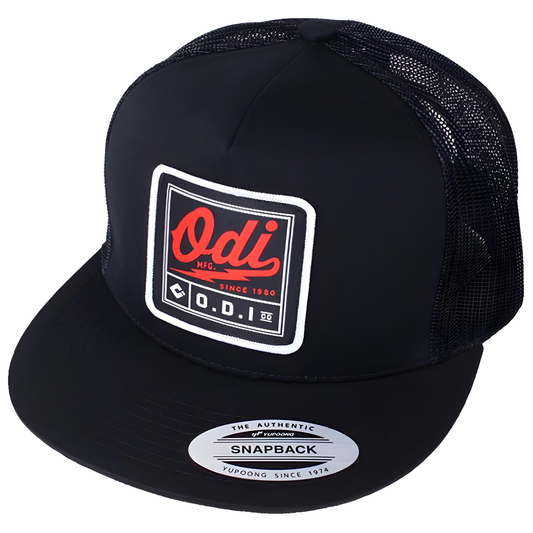 ODI HEATER BLACK TRUCKER CAP
