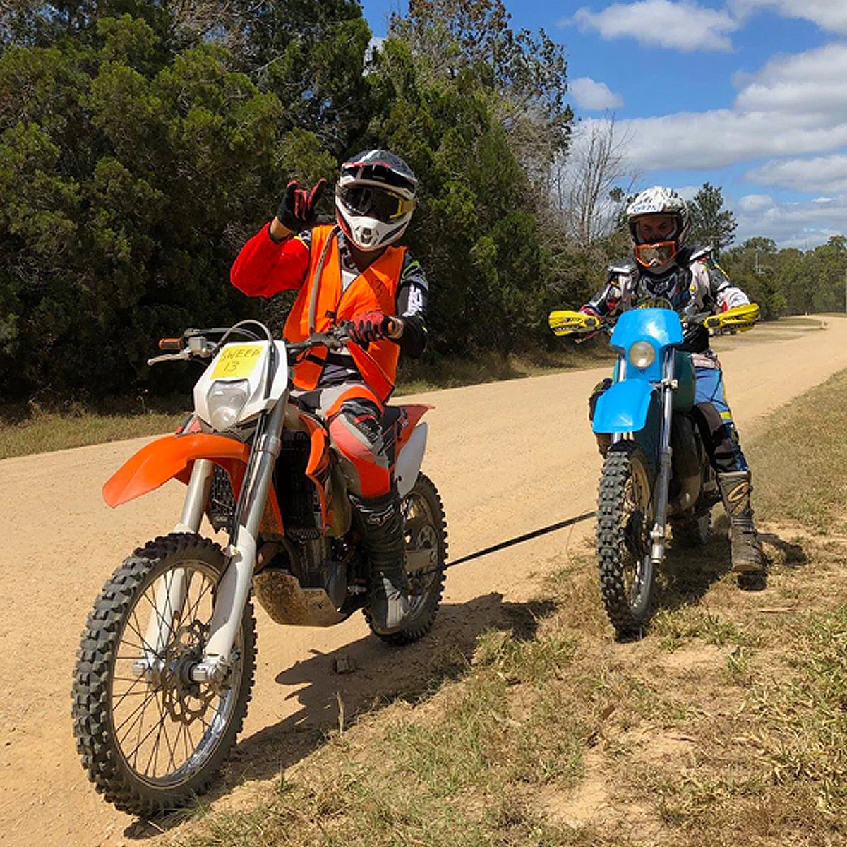 M8 SAVER OFF ROAD MOTORCYCLE TOW STRAP