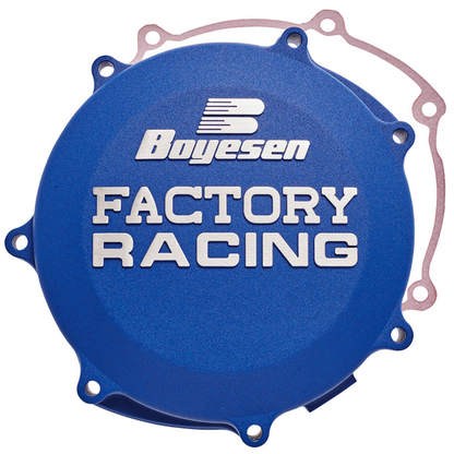 BOYESEN FACTORY RACING CLUTCH COVER KTM SX/SX-F/XC/XC-F 23-27 EXC/EXC-F 24-26 / HUSQVARNA FC/FX/TC/TX 23-27 FE/TE 24-26 / GASGAS EC/EX/MC 24-27