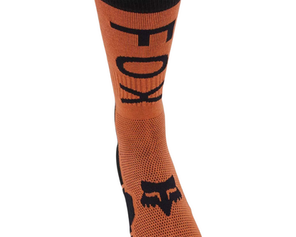 FOX 360  DIVIDER ORANGE/BLACK SOCKS